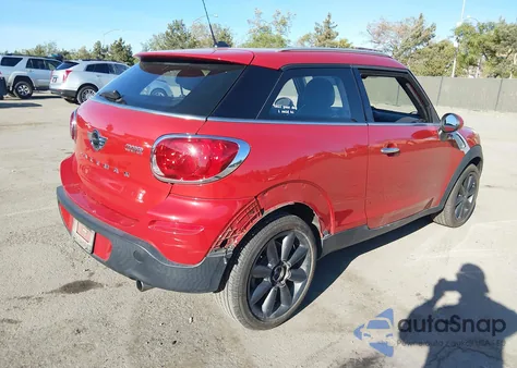 2015 Mini Paceman Cooper from USA, damaged, VIN WMWSS1C57FWN46684